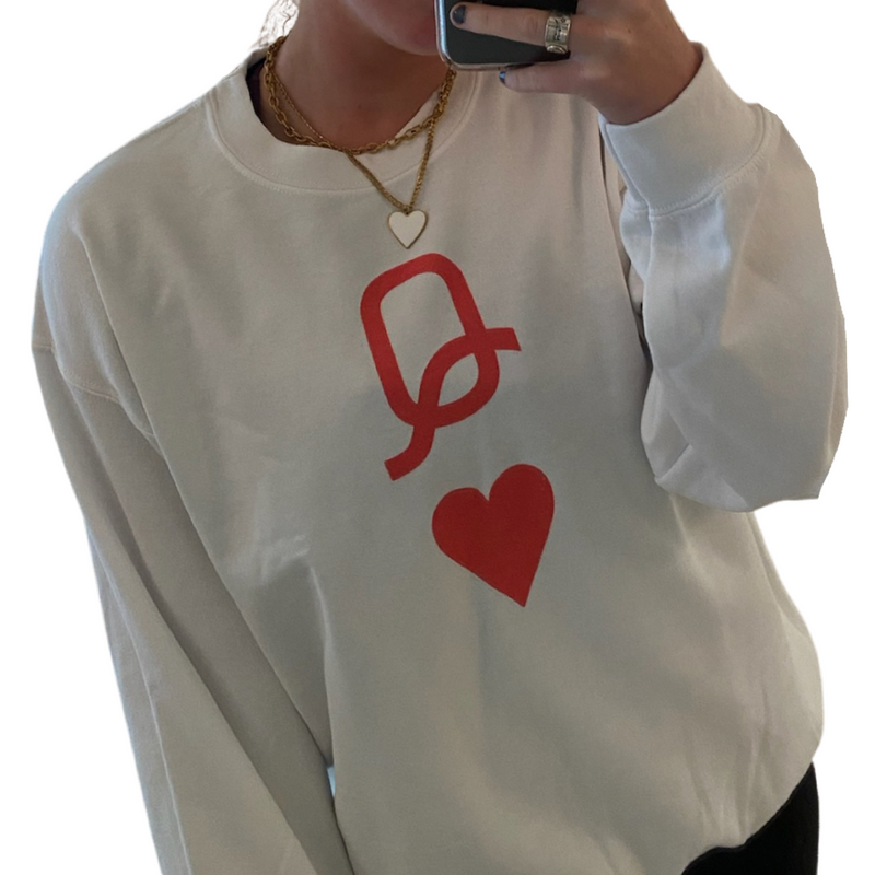 Queen of Hearts Sweatshirt