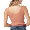 Rib Knit Cropped Tank Top