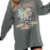 Free Spirit Oversized Long Sleeve Shirt