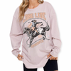 Long Live Cowboys Oversized Long Sleeve Shirt