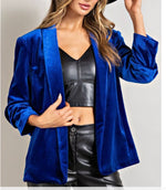 Velvet Blazer