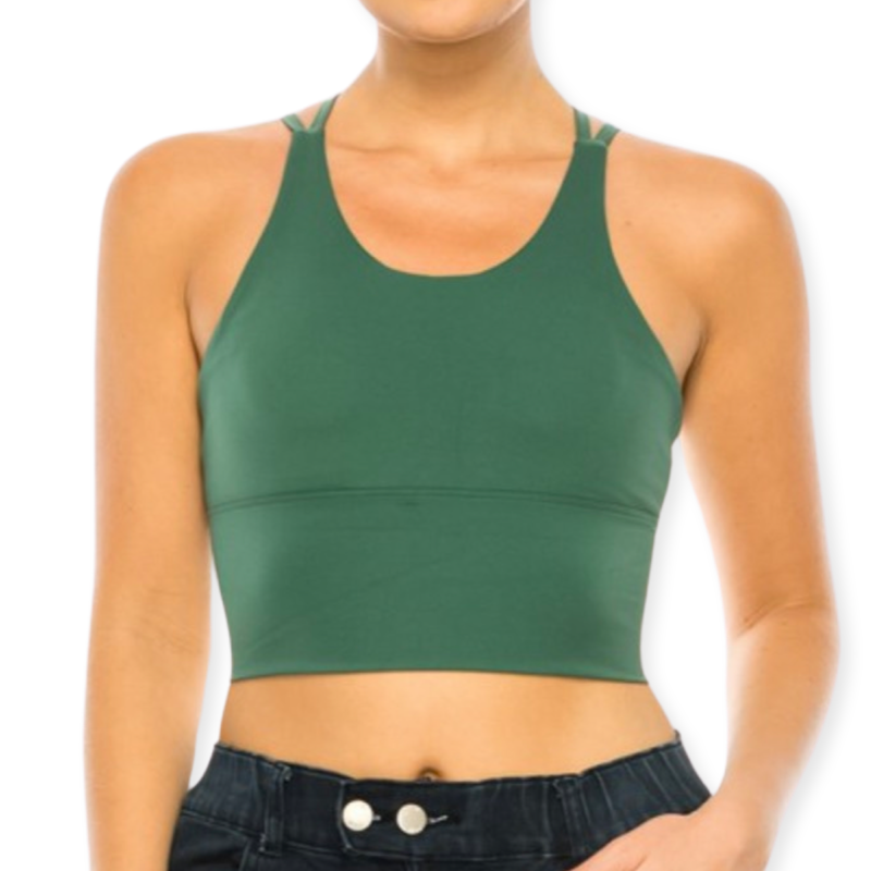 Cross Back Sports Bra