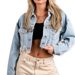 Know Your Power Cropped Jacket